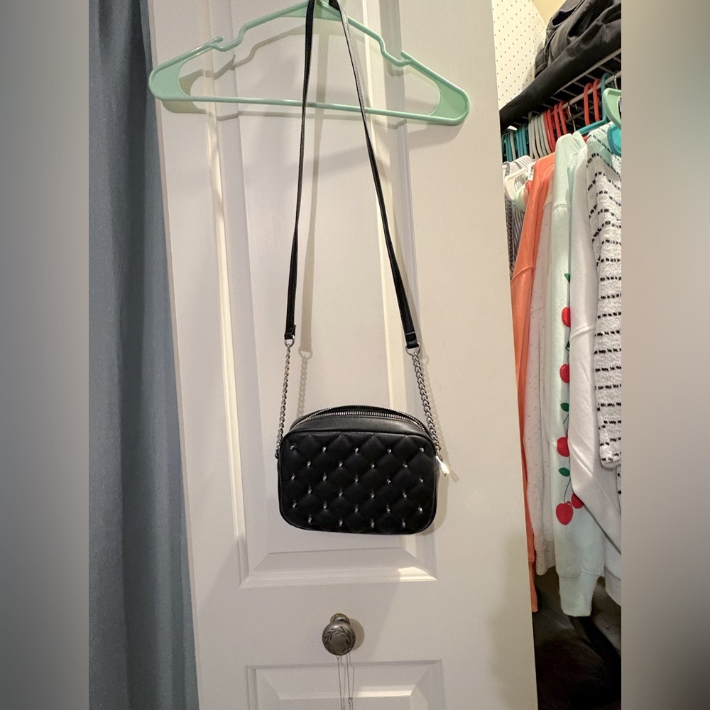 Rebecca Minkoff Black Quilted Crossbody Bag